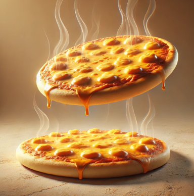 Two Large Cheese Pizzas for $22.22!  Customize with additional toppings for $1.99 per pizza, per topping.